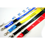 EXPRES Lanyard/šňůrka na krk 20mm s potiskem a kovovou karabinou