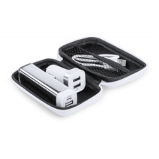 Nacorap Sada USB power banka 2600 mAh a nabíječka	